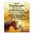 Personalized To My Granddaughter Gifts From Grandma Papa Blanket Don't Give Up Horse Gifts For Granddaughter Birthday Graduation Christmas Fleece Blanket | teecentury