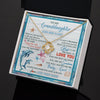 Love Knot Necklace 18K Yellow Gold Finish | 2 | Personalized To My Granddaughter Gifts Necklace Dolphin From Grandma My Sunshine For Jewelry Granddaughter Birthday Gift Christmas Custom Gift Box Message Card | https://teecentury.