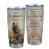 Personalized To My Granddaughter Gifts Tumbler From Grandma Bear My Only Wish For You Granddaughter Birthday Gifts Graduation Christmas Custom Stainless Steel Cup Mug | teecentury