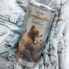 Personalized To My Granddaughter Gifts Tumbler From Grandma Whenever Bear Unique Birthday Gifts For Granddaughter Graduation Christmas Stainless Steel Cup Travel Mug | teecentury