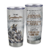 Personalized To My Granddaughter Gifts Tumbler From Grandma Wolf My Only Wish For You Granddaughter Birthday Gifts Graduation Christmas Custom Stainless Steel Mug | teecentury