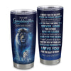 Personalized To My Granddaughter Tumbler From Grandpa Papa Believe Your Heart Granddaughter Gift Birthday Graduation Christmas Custom Stainless Steel Cup Travel Mug | teecentury