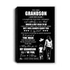 Personalized To My Grandson Gifts Canvas From Grandma Nana I Closed My Eyes For A Moment Grandson Birthday Graduation Christmas Custom Wall Art Print Framed Canvas | teecentury