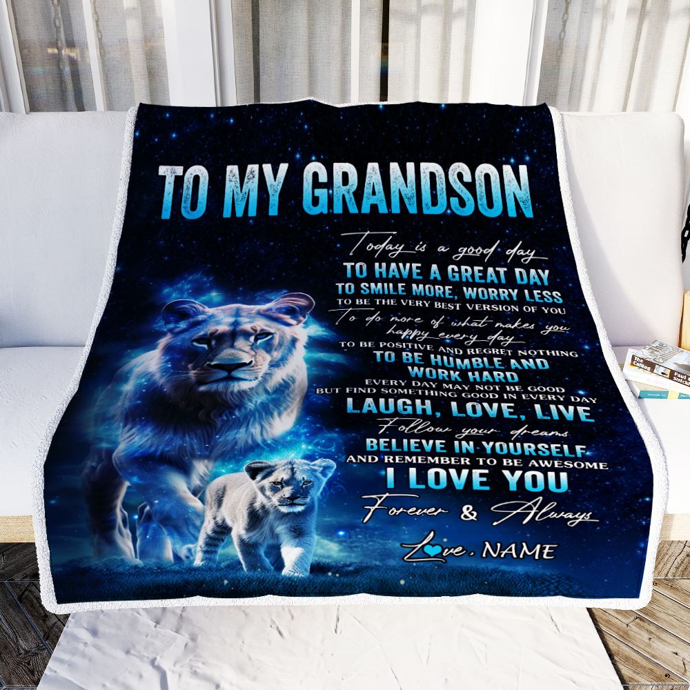 Grandson throw sales blanket
