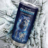 Personalized To My Grandson Tumbler From Grandma Nana Believe Your Heart Grandson Gift Birthday Graduation Christmas Custom Stainless Steel Cup Travel Mug | teecentury