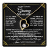 Forever Love Necklace 18K Yellow Gold Finish | 1 | Personalized To My Granny Necklace Gifts Meaningful Gift To Granny From Granddaughter Without You There Is No Me Mothers Day Birthday Gift Box Message Card | https://teecentury.