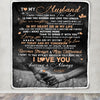 Personalized To My Husband Blanket From Wife I'd Find You Sooner Love You Longer Husband Anniversary Wedding Valentines Day Christmas Fleece Throw Blanket Blanket | Teecentury.com