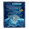 Personalized To My Husband From Wife Name Good Men Do Still Exist Birthday Anniversary Wedding Valentine's Day Christmas Gift Bed Quilt Fleece Throw Blanket Blanket | Teecentury.com