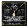 Alluring Beauty Necklace 18K Yellow Gold Finish | 1 | Personalized To My Lolly Necklace Gifts Meaningful Gift To Lolly From Granddaughter Without You There Is No Me Mothers Day Birthday Gift Box Message Card | https://teecentury.