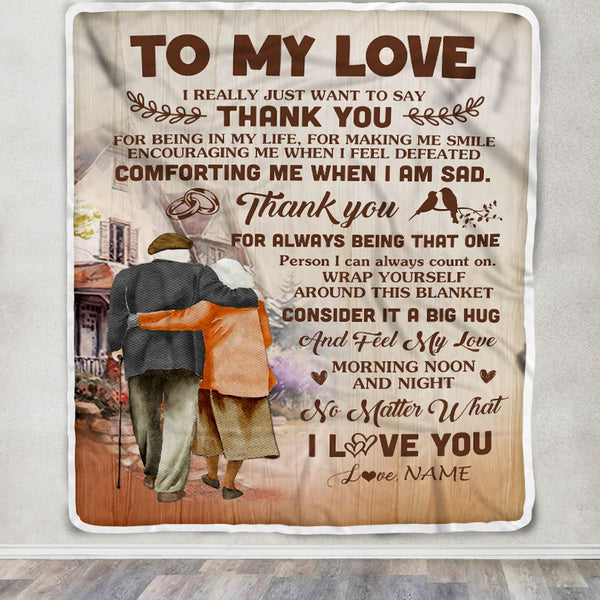 Blanket For Wife Artsadd Personalized Valentine Blanket With Names
