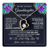 Forever Love Necklace 18K Yellow Gold Finish | 1 | Personalized To My Lovely Granddaughter Necklace Gift From Granparents Feel My Love Granddaughter Birthday Gift Mother's Day Christmas Gift Box Message Card | teecentury.myshopify