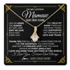 Alluring Beauty Necklace 18K Yellow Gold Finish | 1 | Personalized To My Mamaw Necklace Gifts Meaningful Gift To Mamaw From Granddaughter Without You There Is No Me Mothers Day Birthday Gift Box Message Card | https://teecentury.