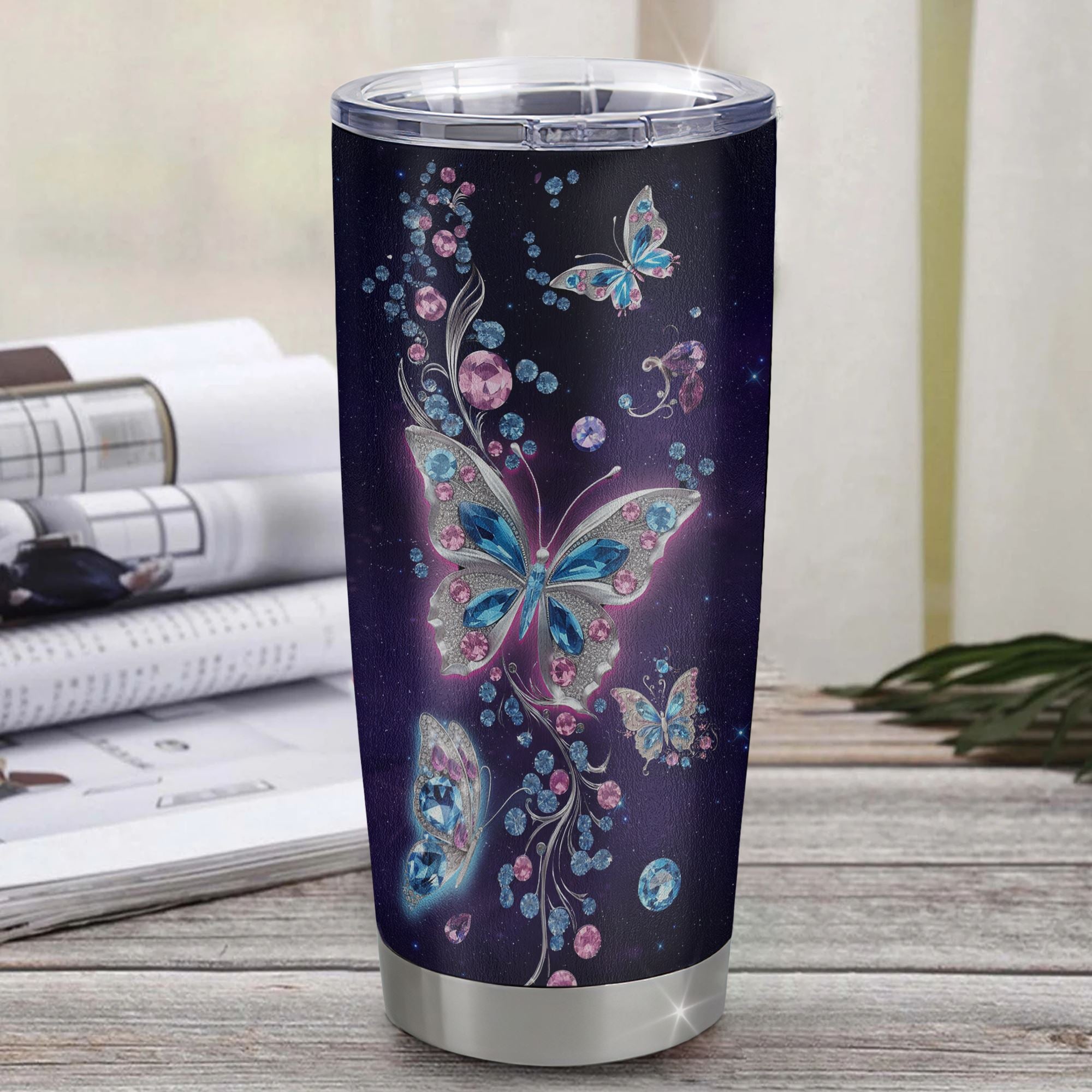 Personalized To My Mamaw Tumbler From Grandkids Granddaughter Butterfly Thank You For Your Love Mamaw Gift Birthday Mothers Day Christmas Custom Travel Mug | teecentury
