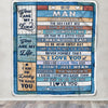 Personalized To My Man Blanket Wood The Day I Met You Husband Birthday Anniversary Romantic Valentines Day Gifts For Him Christmas Customized Fleece Blanket | teecentury