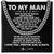 Cuban Link Chain Necklace Stainless Steel | 1 | Personalized To My Man Necklace Cuban When You Wear This Necklace I Love You For Him Boyfriend Husband Birthday Christmas Customized Gift Box Message Card | teecentury