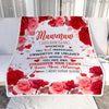 Personalized To My Mawmaw Gifts From Granddaughter Grandson Blanket Rose Flower Anniversary Birthday Gifts Mawmaw Mothers Day Christmas Custom Fleece Blanket | teecentury