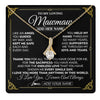 Alluring Beauty Necklace 18K Yellow Gold Finish | 1 | Personalized To My Mawmaw Necklace Gifts Meaningful Gift To Mawmaw From Granddaughter Without You There Is No Me Mothers Day Birthday Gift Box Message Card | https://teecentury.