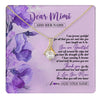 Alluring Beauty Necklace 18K Yellow Gold Finish | 1 | Personalized To My Mimi Gifts From Granddaughter Necklace Flower You Are Beautiful Gifts For Mimi Mothers Day Birthday Christmas Custom Gift Box Message Card | teecentury.myshopify