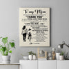 Personalized To My Mom Canvas From Daughter For All The Times That I Forgot To Thank You Mom Birthday Mothers Day Christmas Custom Wall Art Print Framed Canvas | teecentury