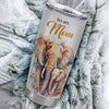 Personalized To My Mom Tumbler From Son Stainless Steel Cup Elephant A Woman To Raise A Child Mom Gift Birthday Mothers Day Thanksgiving Christmas Travel Mug | teecentury