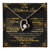 Forever Love Necklace 18K Yellow Gold Finish | 1 | Personalized To My Mother In Law Necklace From Daughter I Chose You Son Mother In Law Mothers Day Birthday Wedding Christmas Customized Gift Box Message Card | teecentury