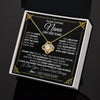 Love Knot Necklace 18K Yellow Gold Finish | 2 | Personalized To My Nana Necklace Gifts Meaningful Gift To Nana From Granddaughter Without You There Is No Me Mothers Day Birthday Gift Box Message Card | https://teecentury.