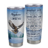Personalized To My Nephew Eagle Tumbler From Aunt Uncle Stainless Steel Cup Never Forget That I Love You Nephew Gift Birthday Graduation Christmas Travel Mug | teecentury