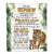 Personalized To My Nephew Gifts Blanket From Aunt Uncle Auntie Whenever You Feel Tiger Nephew Birthday Gifts Graduation Christmas Customized Fleece Blanket | teecentury