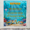 Personalized To My Nephew Gifts Blanket From Aunt Uncle Auntie Whenever You Feel Turtle Nephew Birthday Gifts Graduation Christmas Customized Fleece Blanket | teecentury