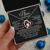 Forever Love Necklace 14K White Gold Finish | 2 | Personalized To My Niece  Birthday Gifts From Uncle Aunt Always Love You Niece Gifts Necklace Jewelry Graduation Christmas Customized Gift Box Message Card | teecentury.myshopify