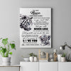 Personalized To My Niece Canvas From Aunt Uncle Auntie You Will Never Lose White Tiger Niece Birthday Gifts Graduation Christmas Custom Wall Art Print Framed Canvas | teecentury
