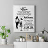 Personalized To My Niece Canvas You Will Never Lose From Aunt Auntie Niece Birthday Gifts Graduation Christmas Custom Wall Art Print Framed Canvas | teecentury