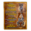 Personalized To My Niece Gifts Blanket From Aunt Uncle Auntie I Wish You The Strength Tiger Niece Birthday Gifts Christmas Graduation Custom Fleece Blanket | teecentury