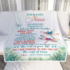 Personalized To My Niece Gifts Blanket From Aunt Uncle Auntie Whenever You Feel Dragonfly Niece Birthday Gifts Graduation Christmas Customized Fleece Blanket | teecentury