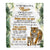 Personalized To My Niece Gifts Blanket From Aunt Uncle Auntie Whenever You Feel Tiger Niece Birthday Gifts Graduation Christmas Customized Fleece Blanket | teecentury