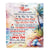 Personalized To My Niece Gifts Blanket From Aunt Uncle Auntie Wherever Your Journey In Life Beach Niece Birthday Gifts Warm Customized Fleece Throw Blanket | teecentury