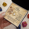 Forever Love Necklace 18K Yellow Gold Finish | 2 | Personalized To My Niece Gifts From Aunt Auntie Lion Necklace I Love You Niece Birthday Gifts From Aunt Graduation Christmas Custom Gift Box Message Card | teecentury.myshopify