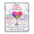 Personalized To My Niece Gifts From Aunt Uncle Auntie Hugged Blanket Birthday Gifts For Niece Graduation Christmas Customized Fleece Throw Blanket | teecentury