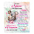 Personalized To My Niece Gifts From Aunt Uncle Blanket Koala Letter I Hugged This Gifts For Niece Birthday Graduation Christmas Customized Fleece Blanket | teecentury