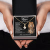 Alluring Beauty Necklace 18K Yellow Gold Finish | 2 | Personalized To My Niece Gifts From Uncle Necklace This Old Lion Love You Niece Birthday Gifts Graduation Christmas Jewelry Customized Gift Box Message Card | https://teecentury.