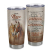Personalized To My Niece Gifts Tumbler From Aunt Uncle Horse My Only Wish For You Niece Birthday Gifts Graduation Christmas Customized Stainless Steel Insulated Mug | teecentury