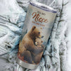 Personalized To My Niece Gifts Tumbler From Aunt Uncle Whenever Bear Unique Birthday Gifts For Niece Graduation Christmas Custom Stainless Steel Cup Travel Mug | teecentury