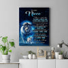 Personalized To My Niece Lion Canvas From Uncle Today Is A Good Day Niece Gifts Birthday Graduation Christmas Custom Wall Art Print Framed Canvas | teecentury