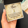 Alluring Beauty Necklace 18K Yellow Gold Finish | 2 | Personalized To My Niece Necklace From Aunt Uncle Auntie I Love You With All My Heart Niece Birthday Christmas Jewelry Customized Gift Box Message Card | teecentury