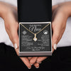 Alluring Beauty Necklace 18K Yellow Gold Finish | 2 | Personalized To My Niece Necklace From Aunt Uncle Auntie I Wish You The Strength Niece Birthday Graduation Inspirational Customized Gift Box Message Card | teecentury.myshopify