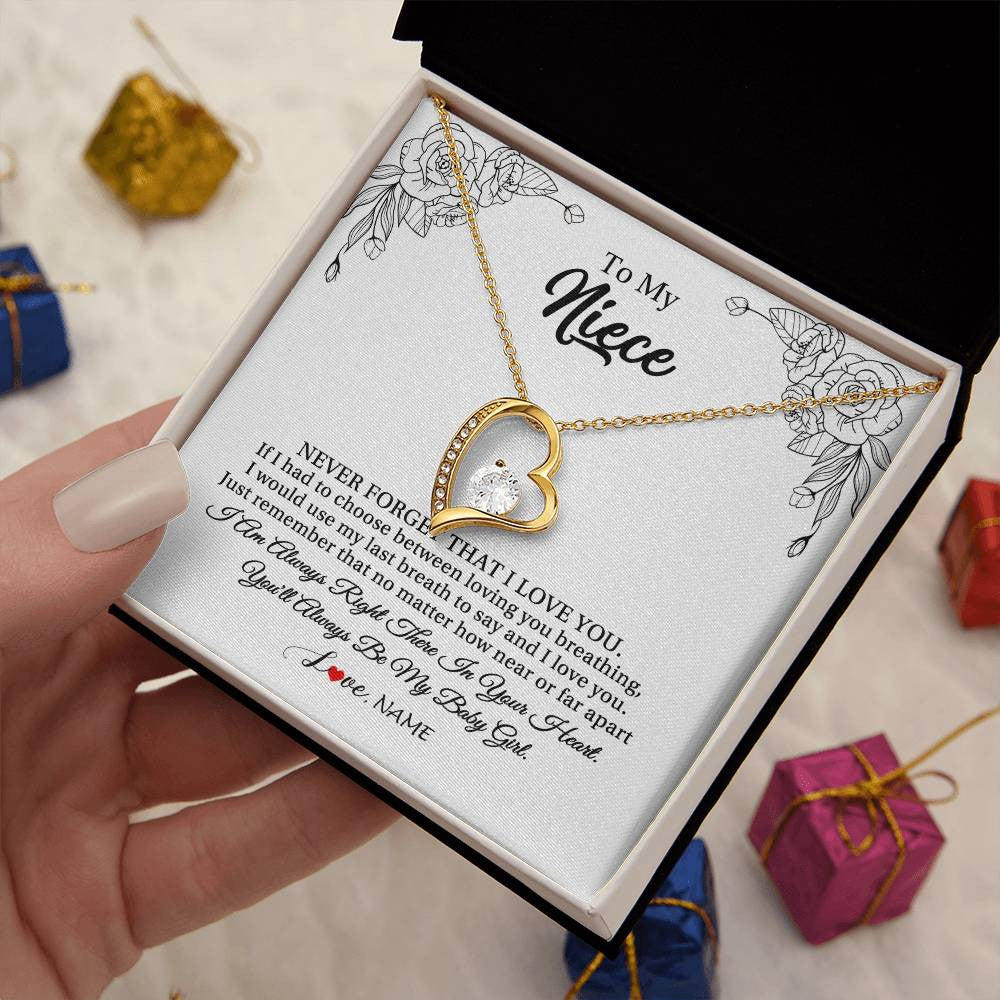 To My Sweet Aunt Necklace by Niece, Aunt Niece Necklace, Mother's Day –  HeartQ