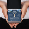 Alluring Beauty Necklace 18K Yellow Gold Finish | 2 | Personalized To My Niece Necklace From Uncle Proud Of You Birthday Gifts For Niece Jewelry Gifts Graduation Christmas Customized Gift Box Message Card | https://teecentury.