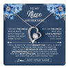 Forever Love Necklace 14K White Gold Finish | 1 | Personalized To My Niece Necklace From Uncle Proud Of You Birthday Gifts For Niece Jewelry Gifts Graduation Christmas Customized Gift Box Message Card | https://teecentury.