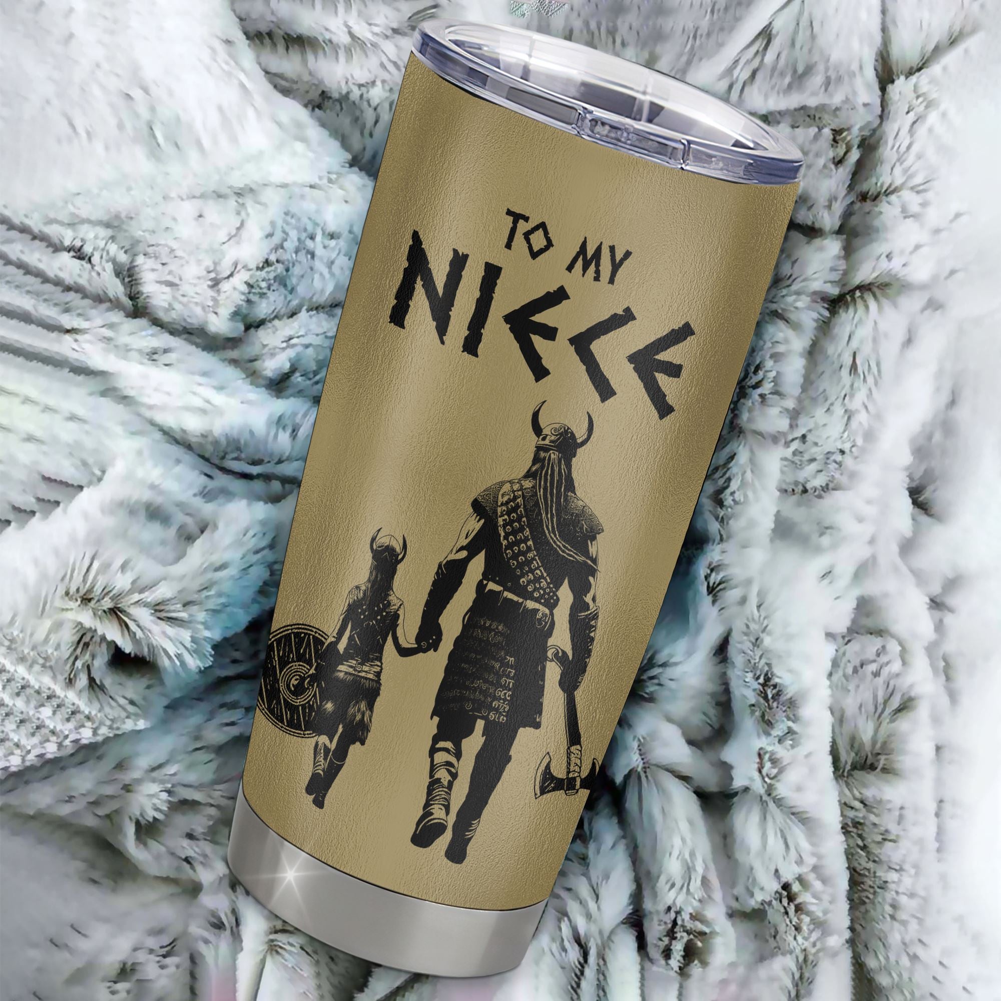 Personalized To My Niece Tumbler From Uncle Stainless Steel Cup You Will Never Lose Viking Niece Birthday Gifts Graduation Christmas Custom Travel Mug | teecentury
