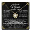 Love Knot Necklace 18K Yellow Gold Finish | 1 | Personalized To My Nonna Necklace Gifts Meaningful Gift To Nonna From Granddaughter Without You There Is No Me Mothers Day Birthday Gift Box Message Card | https://teecentury.